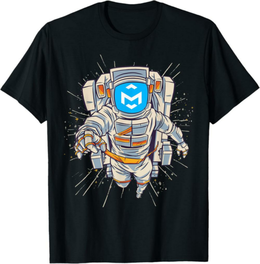 MediBloc T-Shirt Crypto Astronaut to Moon