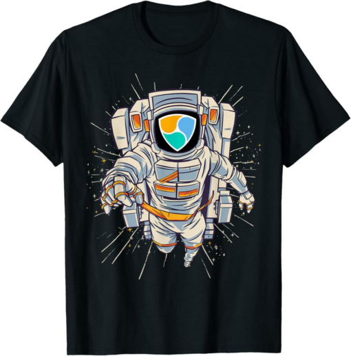 NEM T-Shirt Crypto Astronaut to Moon