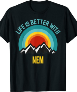 NEM T-Shirt Crypto Life is Better With