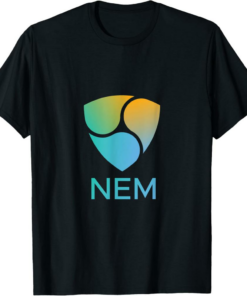 NEM T-Shirt XEM Cryptocurrency Logo Image