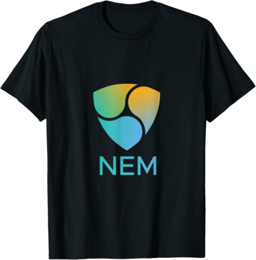 NEM T-Shirt XEM Cryptocurrency Logo Image