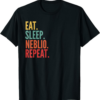 Neblio T-Shirt Crypto Eat Sleep Repeat