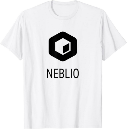 Neblio T-Shirt Official Cryptocurrency NEBL