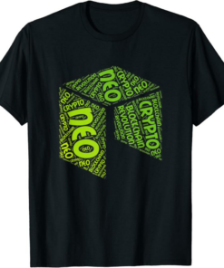 Neo T-Shirt Blockchain Revolution Crypto Cryptocurrency Word