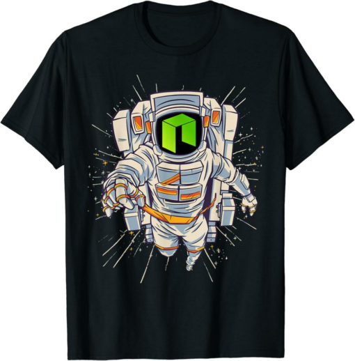 Neo T-Shirt Crypto Astronaut To Moon