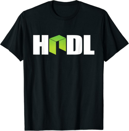 Neo T-Shirt HODL ANS Crypto Currency Hold Memes