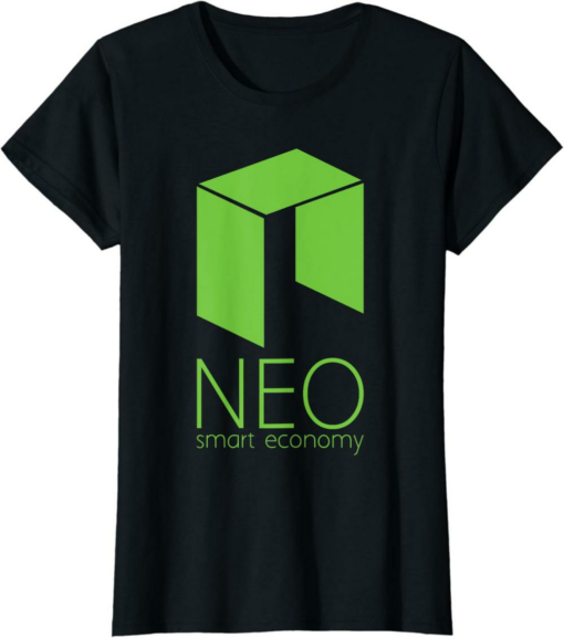 Neo T-Shirt Smart Economy Crypto Blockchain Cryptocurrency