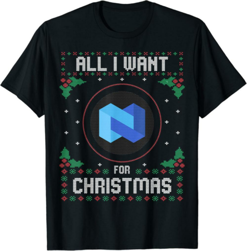 Nexo T-Shirt Christmas Crypto Sweater All I Want For Xmas Is