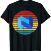 Nexo T-Shirt Crypto Vintage Retro Sunset Design 60s 70s