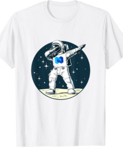 Nexo T-Shirt Cryptocurrency Talk Fun Dabbing Sapce Man