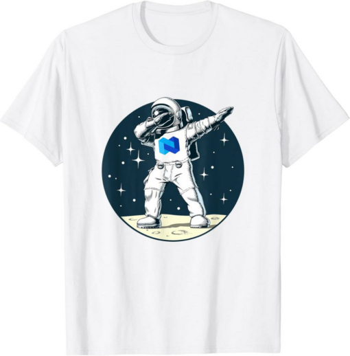 Nexo T-Shirt Cryptocurrency Talk Fun Dabbing Sapce Man