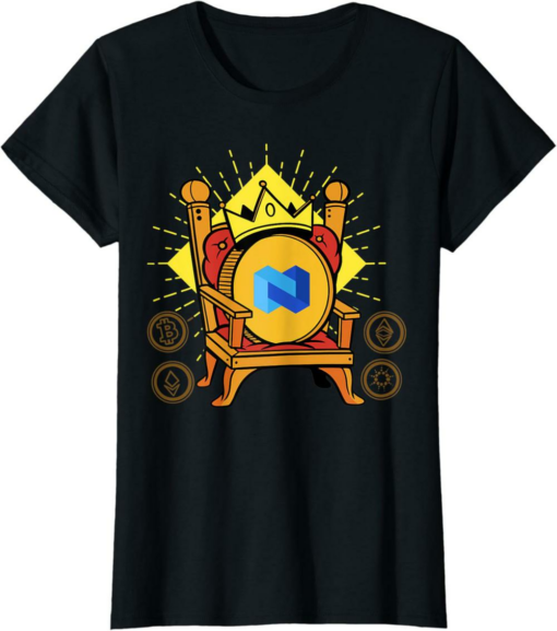 Nexo T-Shirt Funny Number One King Of Crypto