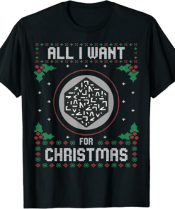 Numeraire T-Shirt Christmas Sweater All I Want For Xmas