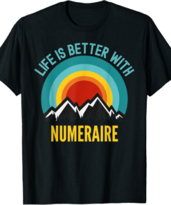 Numeraire T-Shirt Crypto Life is Better With