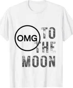 OMG Network T-Shirt Coin To The Moon OMG Crypto