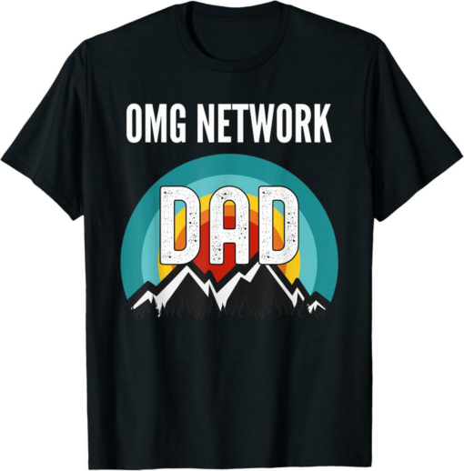 OMG Network T-Shirt Dad Crypto Gift For Fathers Day