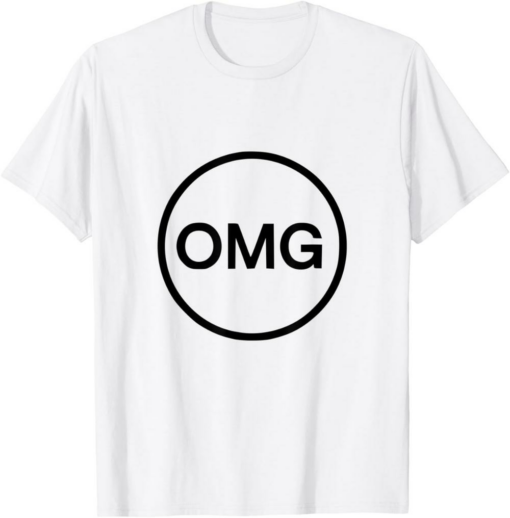 OMG Network T-Shirt Logo The Omg Crypto and OMG Crypto Logo