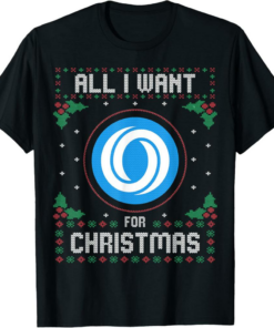 Oasis T-Shirt Christmas Crypto Sweater All I Want For Xmas