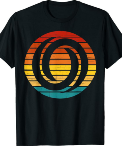 Oasis T-Shirt Network Crypto Vintage Retro Sunset 60s 70s