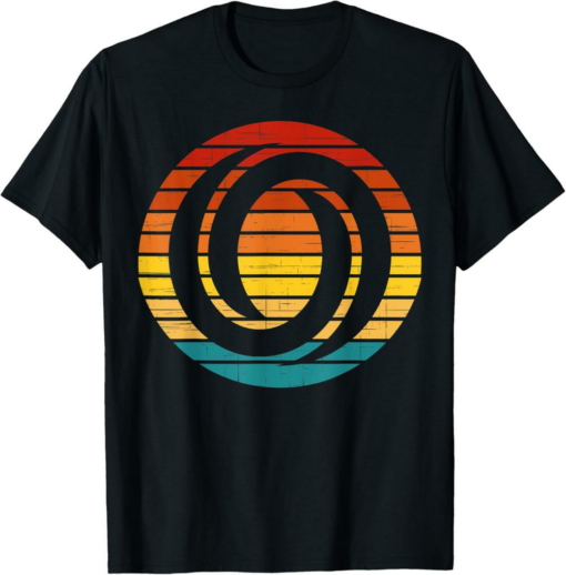 Oasis T-Shirt Network Crypto Vintage Retro Sunset 60s 70s