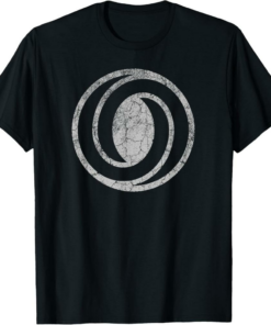 Oasis T-Shirt Network ROSE Crypto Coin Retro