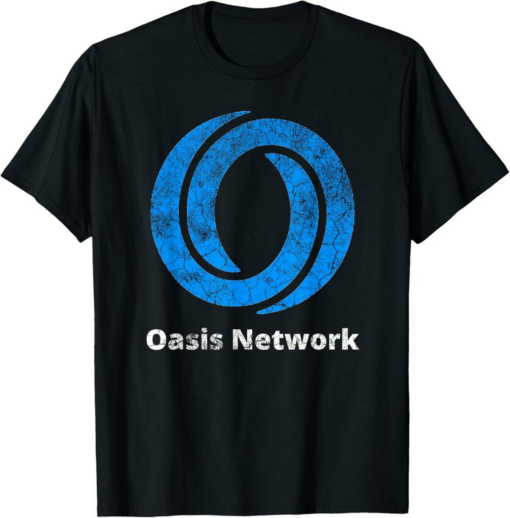 Oasis T-Shirt Network ROSE Crypto Distressed