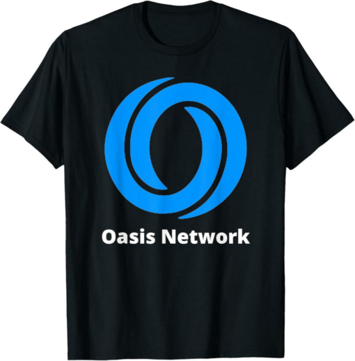 Oasis T-Shirt Network ROSE Crypto Logo