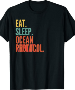 Ocean Protocol T-Shirt Crypto Eat Sleep Repeat