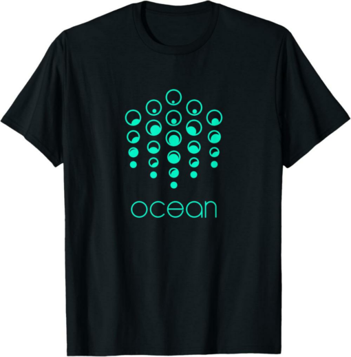 Ocean Protocol T-Shirt Crypto Token Blockchain Technology