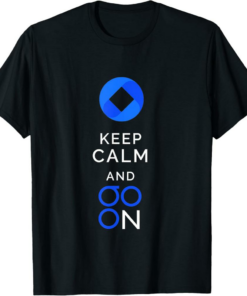 OmiseGO T-Shirt OMG Crypto Logo Keep Calm and Go on