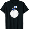 OmiseGO T-Shirt To The Moon Astronaut OMG Flag Crypto