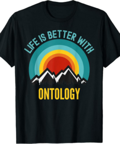 Ontology T-Shirt Crypto Life is Better With