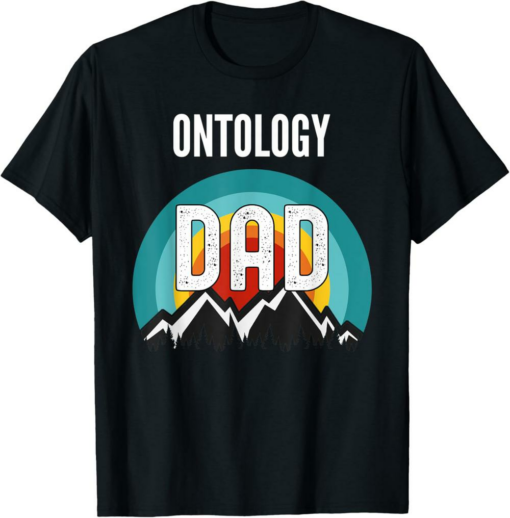 Ontology T-Shirt Dad Crypto Gift For Fathers Day