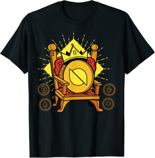 Ontology T-Shirt Funny Number One King of Crypto