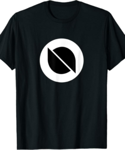 Ontology T-Shirt ONT Cryptocurrency Crypto White Black
