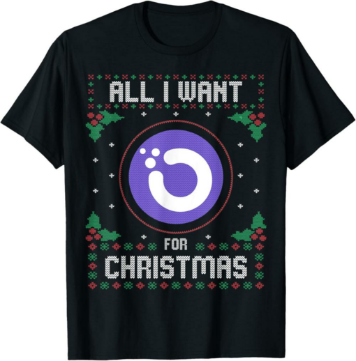 Orchid T-Shirt Christmas Crypto Sweater All I Want For Xmas