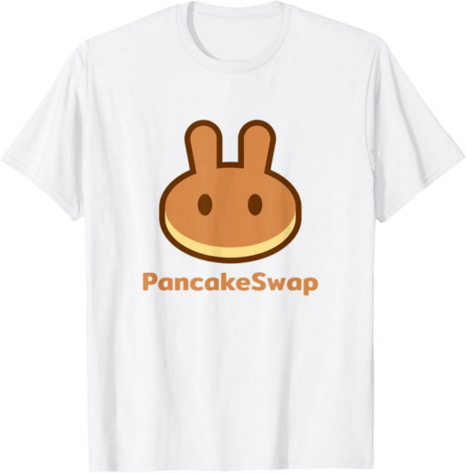 PancakeSwap T-Shirt Coin Cryptocurrency CAKE Crypto