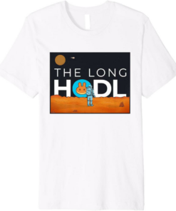 PancakeSwap T-Shirt The Long Hodl To The Moon CAKE Crypto