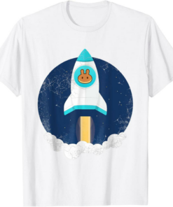 PancakeSwap T-Shirt To The Moon Cryptocurrency Hold CAKE