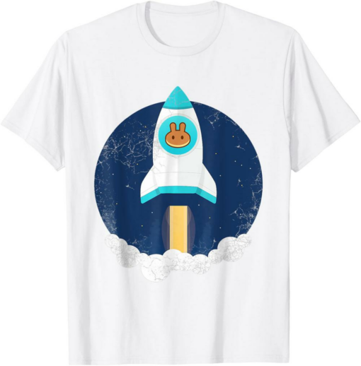 PancakeSwap T-Shirt To The Moon Cryptocurrency Hold CAKE