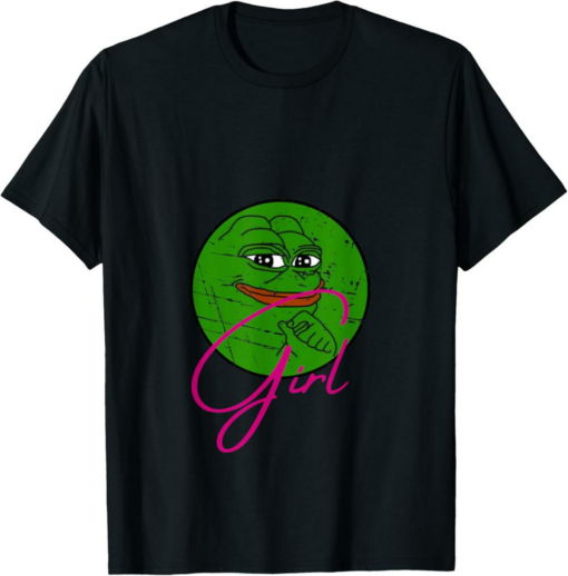 PepeCoin T-Shirt Crypto Design for Pepe Crypto and Coin 2024