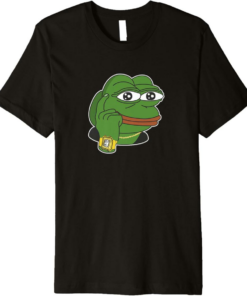 PepeCoin T-Shirt Pepe cryptocurrency Memecoin Premium