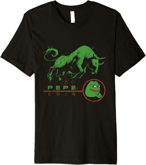 PepeCoin T-Shirt Token Millionaire Bullrun to HODL Premium