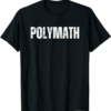 Polymath T-Shirt Cryptocurrency