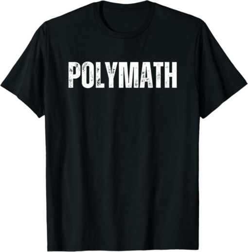 Polymath T-Shirt Cryptocurrency