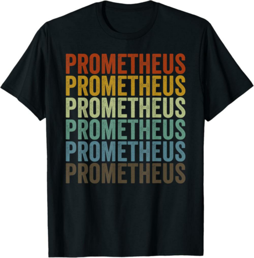 Prometheus T-Shirt Greek God Ancient Greek Mythology