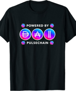 PulseChain T-Shirt Atropa and Dai Crypto Future of Investing