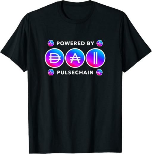 PulseChain T-Shirt Atropa and Dai Crypto Future of Investing