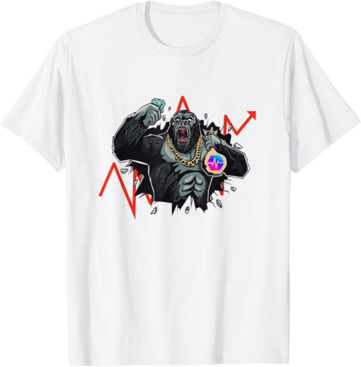 PulseChain T-Shirt Crypto Diamond Hands Ape Stock HEX