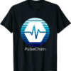 PulseChain T-Shirt Crypto Logo Cryptocurrency PLS Blue